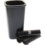 CRLJT-A01, Контейнер для мусора автомобильный черный BASEUS