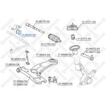 79-00296-SX, 79-00296-SX_втулка стабилизатора переднего ...