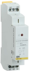 Промежуточное реле OIR 1 контакт 16А 12В AC/DC OIR-116-ACDC12V