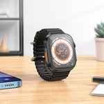 Умные часы HOCO Y12 Ultra Smart Watch (черные)