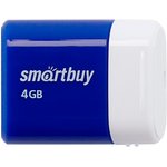 USB 2.0 накопитель Smartbuy 4GB LARA Blue (SB4GBLara-B)