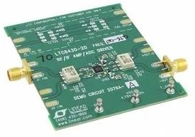 DC2076A-A, Sub-GHz Development Tools LTC6430-20 Demo Board - Optimized 50MHz