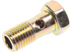 SHBM12x1,5x25, Болт-штуцер М12х1.5х25 мм 2 отверстия ПОЛИТЕХНИК – купить оптом и в розницу