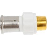 Муфта НР, ПВДФ пресс, белая, 26x3/4" 17PKW-2605