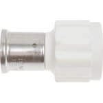 Муфта ВР, ПВДФ пресс, белая, 26x1" 18PKW-2606