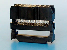 IDC-14, Разъем 2х7 гнездо на плоский кабель