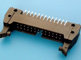 SCM-26, Разъем 2х13 вилка на плату, с защелками