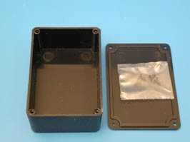 BOX-1, Корпус пластмассовый 76х50х27мм, черный