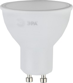 Фото 1/8 Лампочка светодиодная ЭРА STD LED MR16-6W-860-GU10 GU10 6Вт софит холодный дневной свет Б0049070