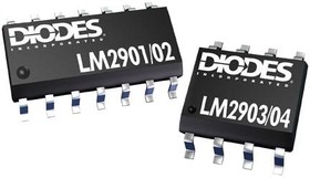 LM2902T14-13, Operational Amplifiers - Op Amps LP Quad Op Amp 1.3MHz 100dB 375uA