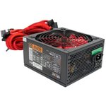 Ginzzu PC800 14CM(Red) 80+ black,APFC,24+4p,4 PCI-E(6+2), 7*SATA, 4*IDE,оплетка ...