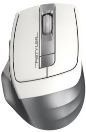 A-4Tech Мышь Fstyler FG35 silver/white optical (2000dpi) cordless USB (6but) [1192136]