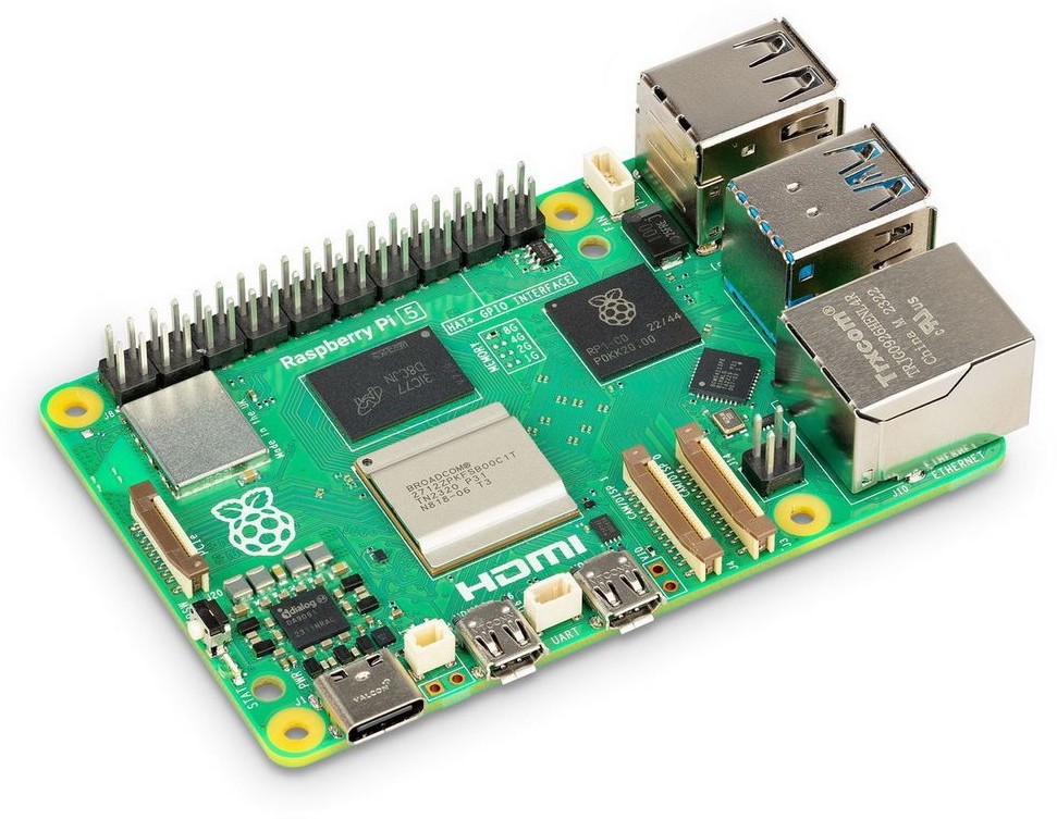 【新品】Raspberry Pi5 RAM 4GB ＋microSD 64GB Raspberry Pi 5 4GB RAM, Одноплатный компьютер на базе 4-ядерного
