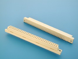 612B-64F-1, Разъем DIN 41612 64 контакта, гнездо, длина контакта 4,0мм, 2 ряда