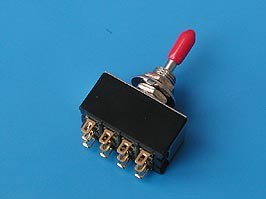 PST-94A, Тумблер 12 конт. 4PDT (on-on) (B068L)