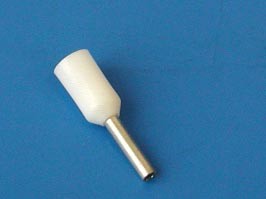 TIC-0.5-6, Наконечник 6мм для обжима многожильного кабеля 0,5мм, изолированный, кратно 100шт.