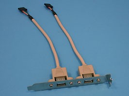 SCUA-21, Планка USB, 2 порта тип А - 2хBLS-5