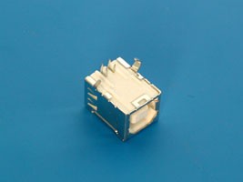 USBB-1J, Разъем USB, тип B, гнездо на плату