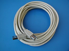 SCUAB-5, Кабель USB, тип А-В, вилка-вилка, 5 метров