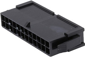 SCT3001FH-2x12P, Корпус разъема Micro-Fit 3.0 розетка на кабель 24pin