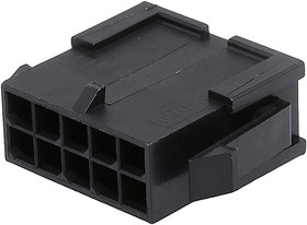 SCT3001FH-2x5P, Корпус разъема Micro-Fit 3.0 розетка на кабель 10pin