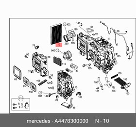 4478300000, Фильтр салонный MERCEDES-BENZ A447 830 00 00