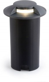 Ambrella Светильник светодиодный уличный в грунт ST6524 GR серый IP67 LED 4200K 1W D60*93