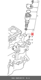 068145119, Уплотнительное кольцо