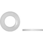 Плоская полиамидная (пластиковая) шайба DIN 125А, D27, 10 шт. 00-00002083