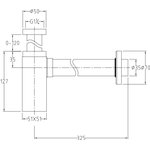 Сифон для раковины Infinity 5.21027-00 00265548