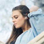 Наушники TWS Bluetooth HOCO EW26 BT 5.3, вкладыши (белый)