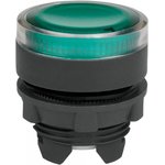 КЭАЗ Головка кнопки OptiSignal D22 A5-PL-3 с подсветкой зеленая пластик ZB5AW333