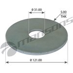 300.176, 300.176MNS_шайба подруливающей оси !(м)d31xd121x5mm \BPW