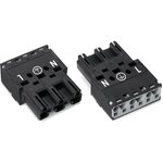 770-213, Conn Terminal Block F 3 POS 10mm Spring Clamp RA Cable Mount 25A Box