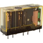 RF1V-3A1BL-D24, Electromechanical Relay 24VDC 1.6KOhm 6A 3PST-NO/SPST- ...