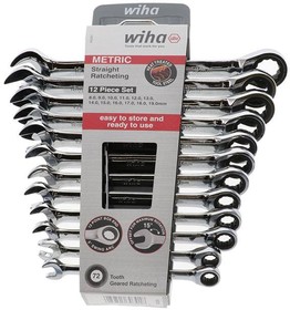 Фото 1/2 30391, WRENCH SET 8-19MM ASSORTED 12PC