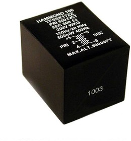 106S, Audio Transformers / Signal Transformers Audio transformer, potted, primary 100 CTohms , secondary 3.2 ohms