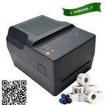 Принтер этикеток GG-TD1200C, TT, 4" (104 мм), 127 mm/sec, USB, Ethernet, Black ...