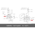 13271AA051, Прокладка болта клапанной крышки EJ2, Forester, Impreza, Legacy 92
