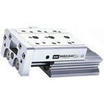 MXS12-10, Pneumatic Guided Cylinder - 12mm Bore, 10mm Stroke, MXS Series ...