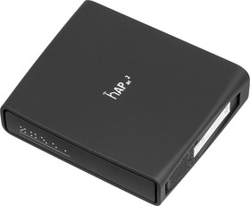 Фото 1/10 Wi-Fi роутер MIKROTIK hAP ac2, AC1200, черный [rbd52g-5hacd2hnd-tc]