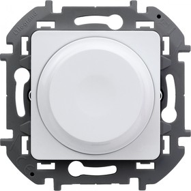 Фото 1/8 Inspiria Белый Диммер (светорегулятор) поворотный 300Вт без нейтрали С/У без рамки | 673790 | Legrand