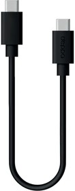 Фото 1/6 72302, Дата-кабель USB-C - USB-C, 3A, 1.2м, черный, Deppa