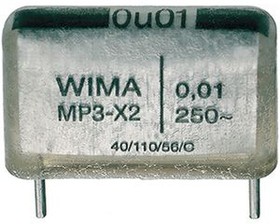 MPX21W3100FG00MSSD, X2 Capacitor, 100nF, 275VAC, 630VDC, 20%
