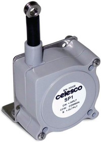 SP1-50, Draw Wire Encoder 1.27 m Voltage Divider 30V IP50 Solder Terminal SP1 Series