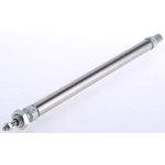 Pneumatic Piston Rod Cylinder - 16mm Bore, 200mm Stroke, ISO 6432 Series ...