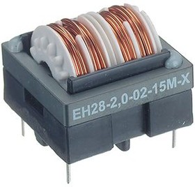 EH28-1.5-02-20M, Interference Filter, Wired 20mH, 250VAC, 1.5A
