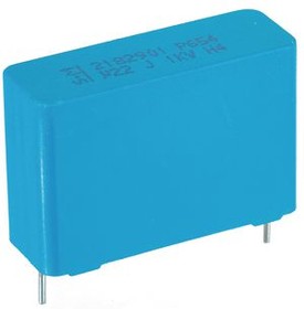 B32652J1222J000, DC Пленочный Конденсатор, Metallized PP, Radial Box - 2 Pin, 2200 пФ, ± 5%, 700 В, 1.6 кВ