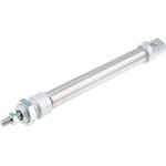 Pneumatic Piston Rod Cylinder - 20mm Bore, 125mm Stroke, ISO 6432 Series ...