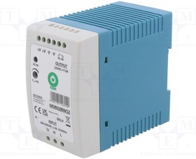 MDIN100W12, Power supply: switched-mode; 100W; 12VDC; for DIN rail mounting